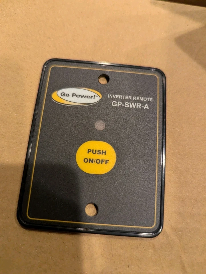 Go Power 66886 GP-SWR-A: Pure Sine Inverter Remote - Image 1 of 1