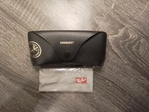 Ray Ban Chromance Schwarz Kunstleder Semi Soft Brillenetui nur - Bild 1 von 1