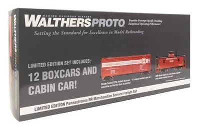 Walthers 920-901 HO PRR Merchandise Service Freight Train Set #2 - Image 1 of 4