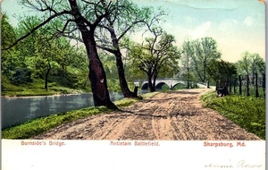Maryland MD Postal Puente Burnside Antietam Campo de Batalla Sharpsburg Guerra Civil - Imagen 1 de 3