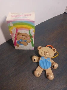 Vintage 1980 Avon Tuggable Teddy Toothbrush Holder - Missing Toothbrushes - Picture 1 of 6