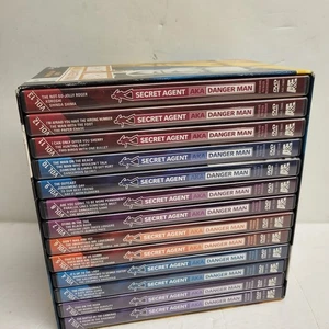 Secret Agent AKA Danger Man Megaset 13 Disc DVD Box Set Like new! - Bild 1 von 4