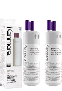 Kenmore Refrigerator Replacement 1, ,9930,9081 Water Filter, White, (2 PACKS) - Picture 1 of 2