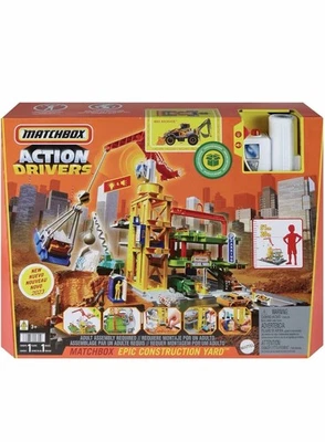 Matchbox Action Drivers Matchbox Construction Yard Playset - Image 1 of 4