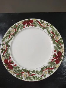 American Atelier 5052 Santa Christmas Plate 10.5" - Foto 1 di 8