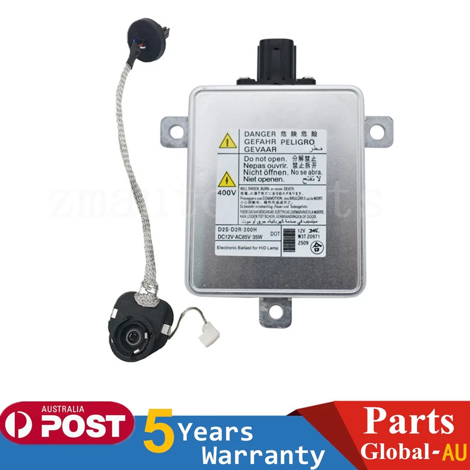 Headlight Inverter D2S D2R HID XENON Ballast W3T19371 For Honda Mazda Mitsubishi - Image 1 of 4