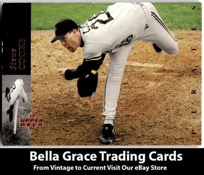 1994 Upper Deck Steve Cooke #132 Pittsburgh Pirates - Image 1 of 2