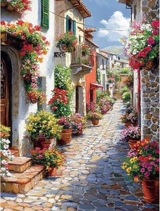Paint by Numbers Kit DIY Canvas Painting Set for Adults Kids Home Decor Gift DIY - Picture 1 of 7
