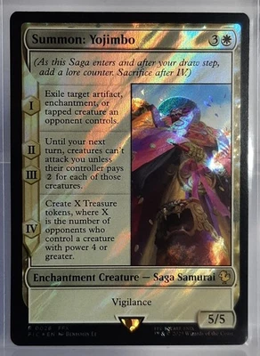 Summon: Yojimbo - Rare/Surge Foil -Comm. FINAL FANTASY: Collector`s Edition Mint - Bild 1 von 2