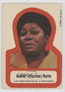 1975 Topps Good Times Stickers Esther Rolle Esther (Florida) Rolle 1m8