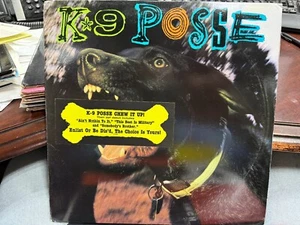 K9 POSSE SELF TITLED LP 1988 ARISTA 18569 HIP HOP INNER UNPLAYED - Picture 1 of 2