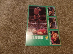 wwf MAGAZINE CARD SET LOT #67-69 wrestling 1996 UNCUT STONE COLD STEVE AUSTIN - Picture 1 of 2