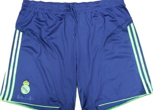 2012 REAL MADRID FC ADIDAS CLIMALITE POLYESTER SHORTS NAVY Sz 2X-LARGE, XXL - Picture 1 of 4