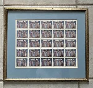 ROMANIA 1970 Northern Moldavian Monastery Frescoes Framed Paintings Stamps - Picture 1 of 5