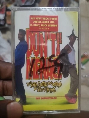 Don't Be A Menace South Central Movie Soundtrack Cassette Tape   Hip-hop Sealed - Image 1 of 4