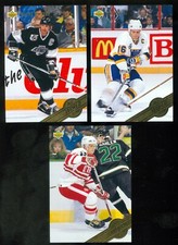 1992-93 UPPER DECK EURO RC AMERI/CAN HOLOGRAMS HEROES NHL HOCKEY CARD SEE LIST