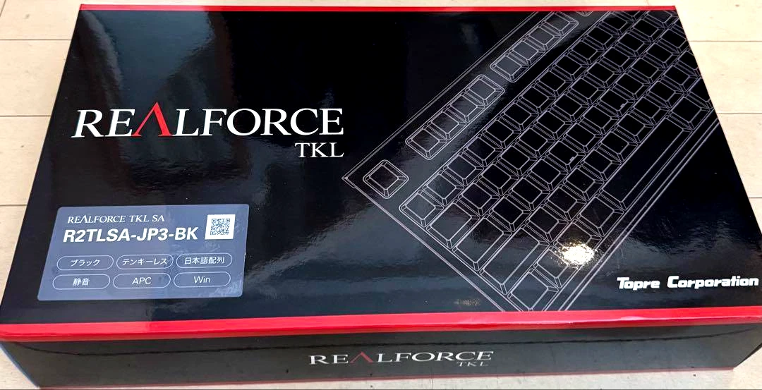 REALFORCE TKL R2TLSA-JP3-BK Japanese Layout Keyboard Silent Used