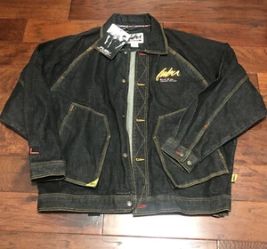 Vintage FUBU Limited Edition Jean Jacket Mens Sz xxl - Picture 1 of 10