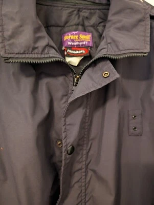 Horace Small brand of duty jacket fire police size L long, very dark navy blue - Image 1 of 4