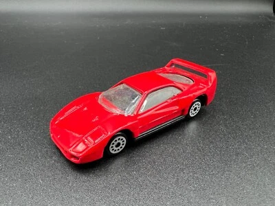 Base de plástico Zylmex Zee Ferrari F40 vermelha D108 excelente estado! - Imagem 1 de 4