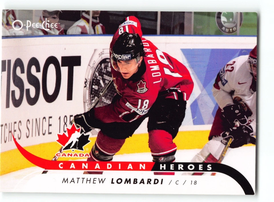 2009-10 O-Pee-Chee Canadian Heroes #CB-ML Matthew Lombardi Hockey Card - Image 1 of 2