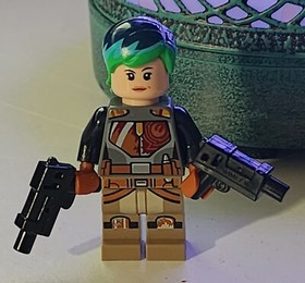 Lego Star Wars Rebels Sabine Wren Minifigure W/Guns 
