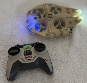 Air Hogs Star Wars MILLENNIUM FALCON Remote Control RC Quadcopter Drone w Remote - Picture 1 of 8
