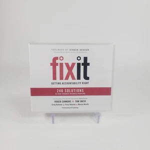 Fix It: Getting Accountability Right by Roger Connors & Tom Smith Audiobook New! - Bild 1 von 4