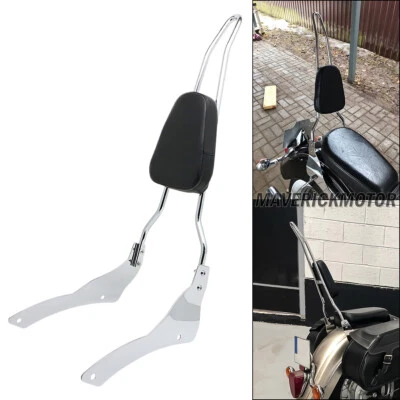Respaldo Sissy Bar apto para Yamaha V Star XVS 400 650 Classic 1998-2013 Dragstar Foto 1 de 4