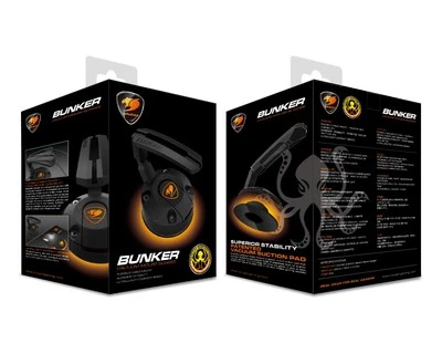 COUGAR BUNKER mouse bungee suction cup Drag-Free Cord Control CGR-XXNB-MB1-F33 - Image 1 of 4