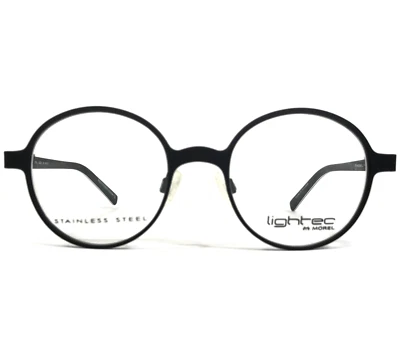 Monturas para gafas Morel LIGHTEC 8099L NN 011 negro redondo borde completo 45-18-135 Foto 1 de 4