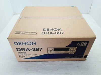 DENON Stereo Receiver DRA-397, 2 Rem, Multi Zone Entertainment ■S■OPEN BOX■ - Image 1 of 4