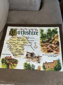 Vintage Yorkshire Hand Towel 20x30” - Picture 1 of 2
