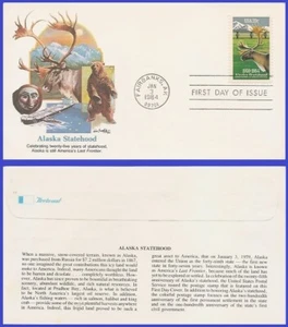 USA4 #2066 U/A FLEETWOOD FDC Alaska Statehood - Bild 1 von 1