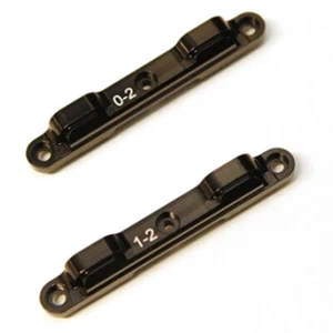 STRC STC91359-CBK Alum Rear Toe-in Suspension Blocks (1 & 0 Deg.) Black : DR10 - Picture 1 of 1