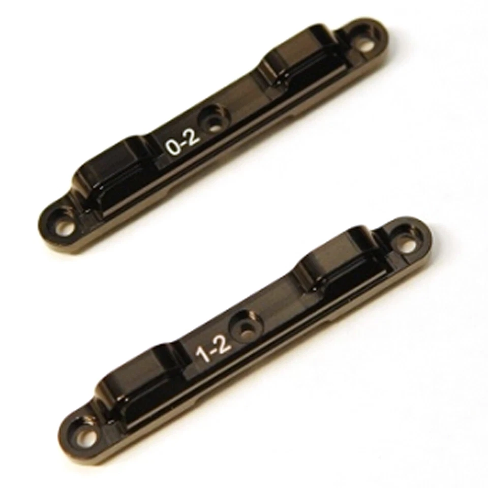 STRC STC91359-CBK Alum Rear Toe-in Suspension Blocks (1 & 0 Deg.) Black : DR10 - Image 1 of 1