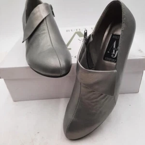 A. J. Valenci 2" Stacked Heel Comfort Shoes 7.5 M - Picture 1 of 4