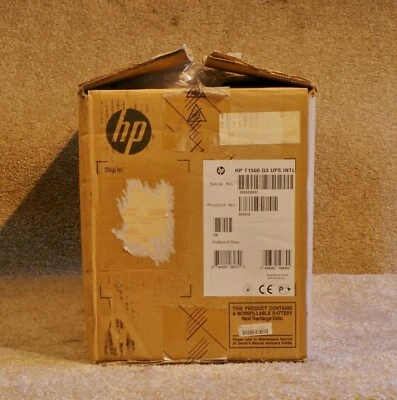 HP T1500 G3 Tower UPS New In Original Box - New Cells - 12 Month RTB Warranty - Image 1 of 4