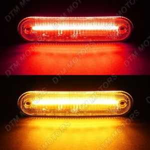 For 90-05 Mazda Miata/MX-5 LED Smoke Front+Rear Turn Signal Side Marker Lights - Picture 1 of 6
