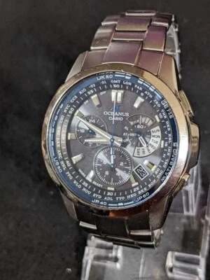 Casio Oceanus OCW-M700TDJ часы радио Solar водонепроницаемый из Японии б/у - Изображение 1 из 4