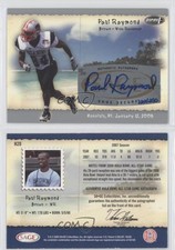 2008 SAGE Aspire Hula Bowl Auto Silver /250 Paul Raymond #H20 Auto