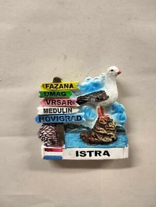 MAGNETE CALAMITA RESINA FRIGO FRIGORIFERO SOUVENIR FRIDGE MAGNET ISTRIA CROAZIA - Imagen 1 de 1