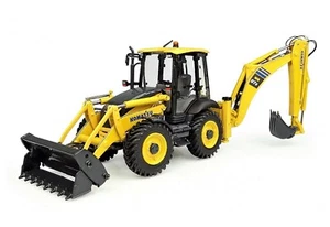 Universal Hobbies 8139 Komatsu WB97S-8 Backhoe Loader 1/50 Die-cast MIB - Picture 1 of 3