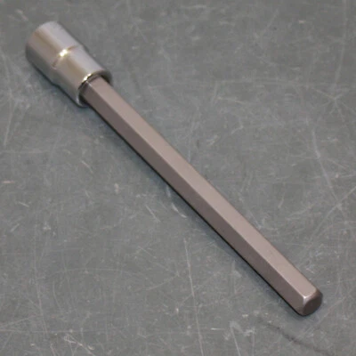 SK 8" Long Hex Socket Bit 41462, 12 mm 6-Point, 1/2" Drive, Metric, Alloy Steel - Image 1 of 4