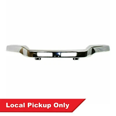 New Front Chrome Steel Bumper W/ Brackets For 2003-2007 GMC Sierra GM1002418 - Image 1 of 4