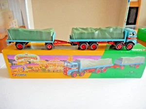 Corgi Showmans 27602 Atkinson 8 Wheel Rigid Truck & Trailer Billy Crow+Mir+ box - Picture 1 of 10