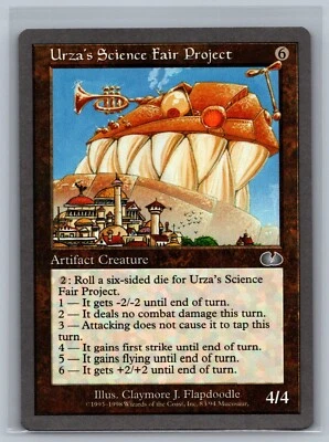 Magic The Gathering Unglued Urza's Science Fair Project #83/94 MTG TCG CCG - Image 1 of 2