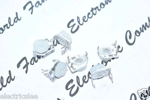 10PCS - 300K Trimmer / Potentiometer / Variable Resistor - Thumbwheel white - Picture 1 of 1