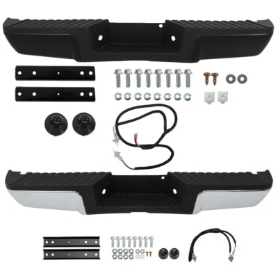 Labwork Rear Step Bumper For 2008-2016 Ford F-250 F-350 F-450 Super Duty Steel Foto 1 de 4