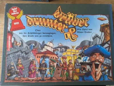 Drunter und Drüber - Spiel Des Jahres 1991 Hans Im Glück TOP Zustand vollständig - Bild 1 von 4